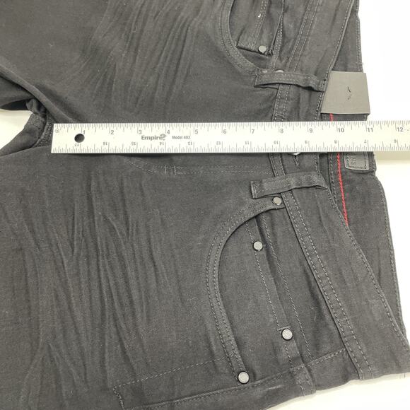 Steve’s Jeans Black 30x30 Slim Fit‎ Stretch Denium Comfort Grunge Goth New Gift - Picture 10 of 12